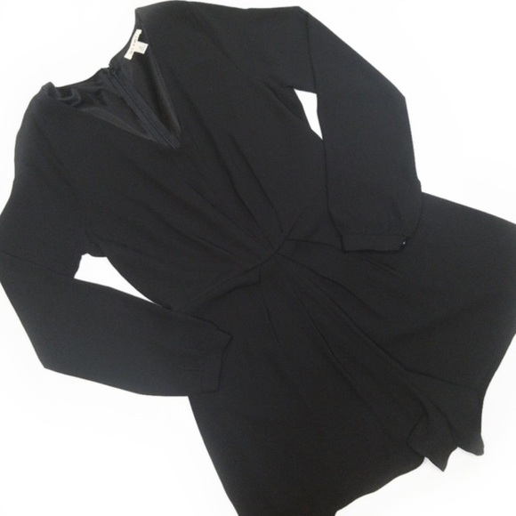 miami Pants - Miami Black Long Sleeve Romper V Neck in Black (NWOT)